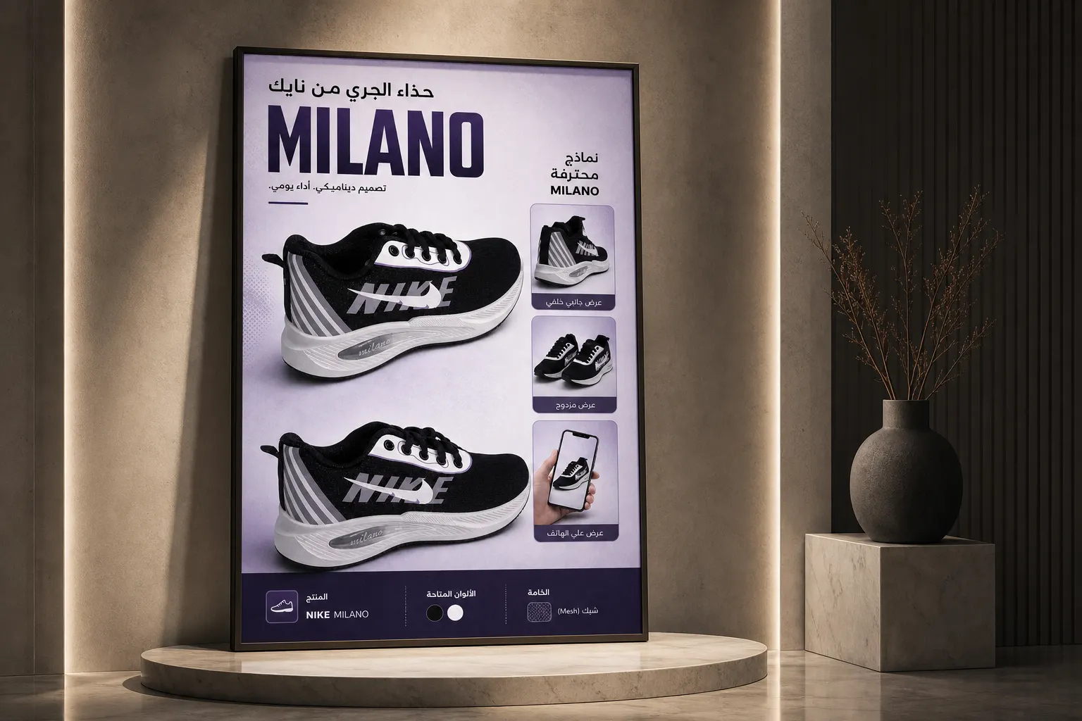 Nike Milano — Lifestyle Mockups — القاهرة — لقطة 5